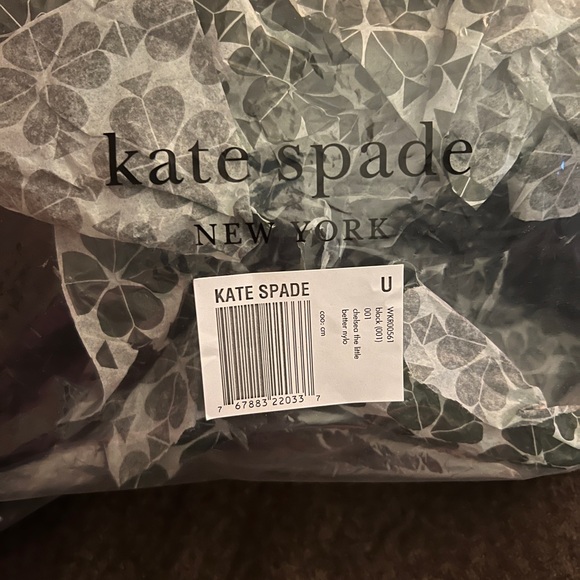AUTHENTIC ♠️ KATE SPADE ♠️ CHELSEA BELT BAG/WAIST/FANNY PACK BLACK NYLON - Picture 9 of 9